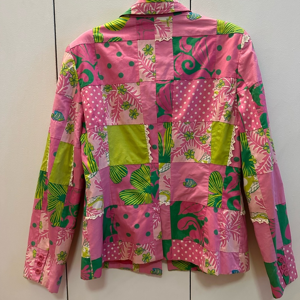 Lilly Pulitzer Patchwork Blazer - Picture 9 of 10